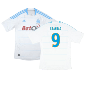 Marseille 2010-11 Home Shirt (S) (Very Good) (Brandao 9)_0