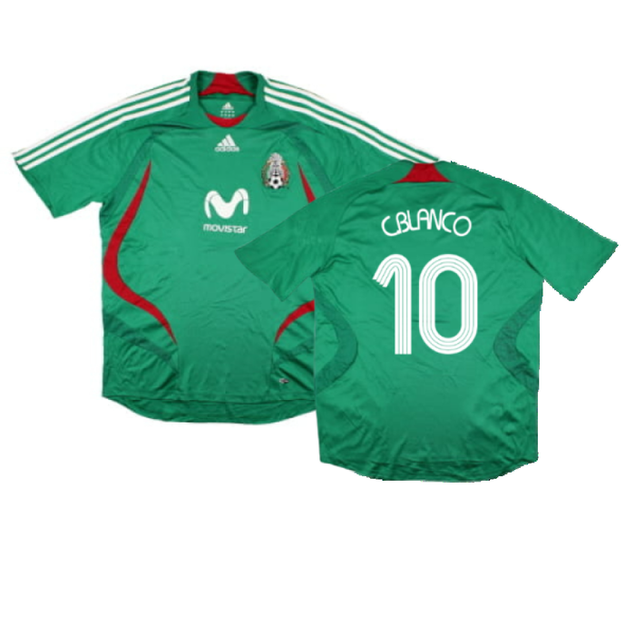 Mexico 2007-08 Home Shirt (L) (Excellent) (C.Blanco 10)