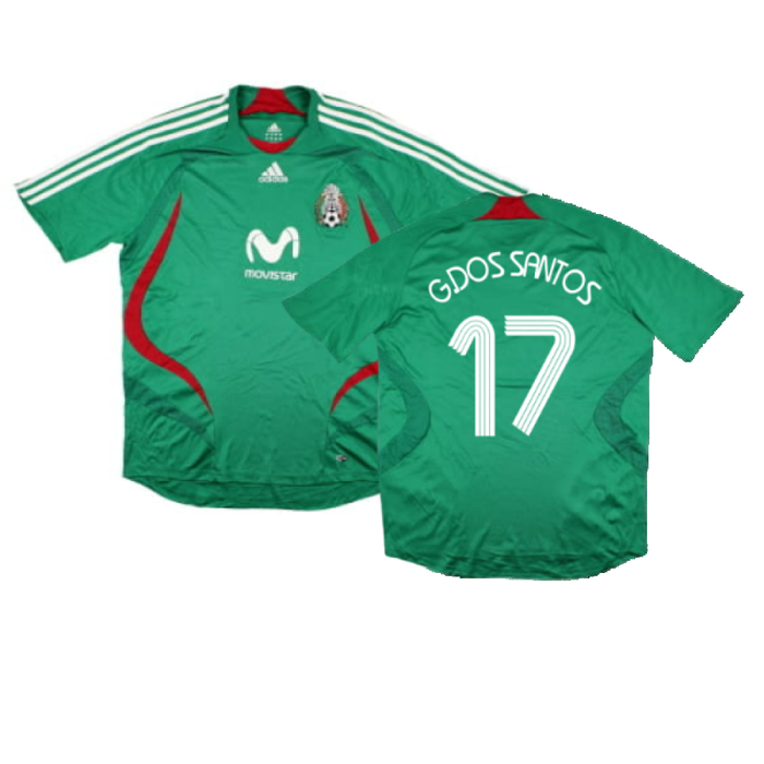 Mexico 2007-08 Home Shirt (L) (Excellent) (G.Dos Santos 17)