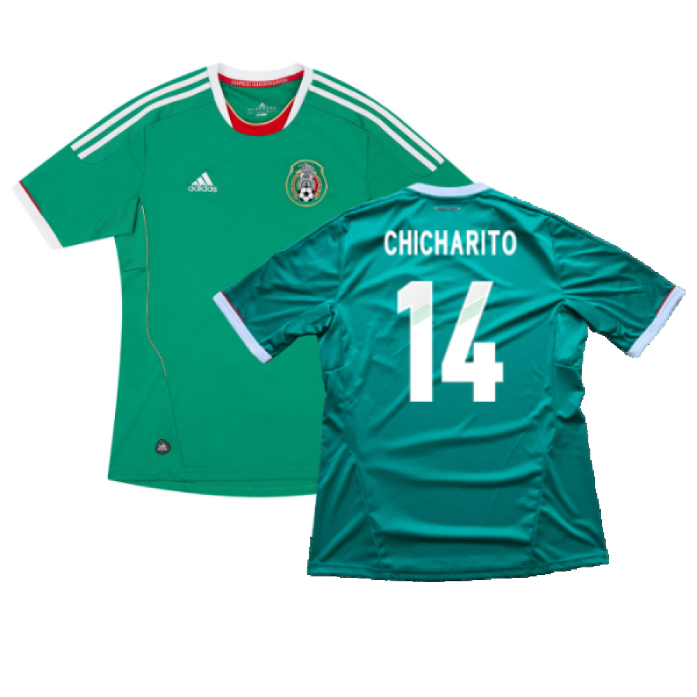 Mexico 2011 13 Home Shirt S Excellent Chicharito 14 Classic Football Kit