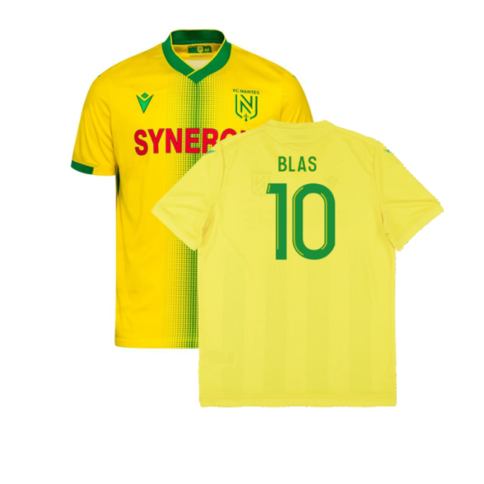 Nantes 2021-22 Home Shirt (2XL) (Excellent) (Blas 10)