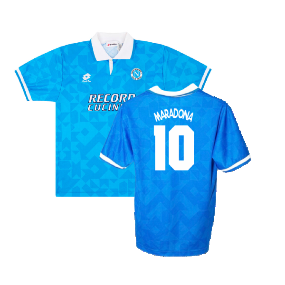 Napoli 1994-95 Home (M) (Good) (Maradona 10)_0
