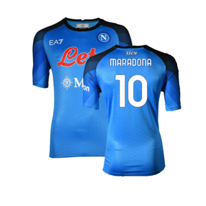 Napoli 2022-23 Home Shirt (XL) (Good) (Maradona 10)_0