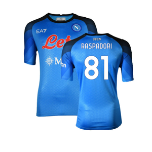 Napoli 2022-23 Home Shirt (M) (Excellent) (Raspadori 81)_0