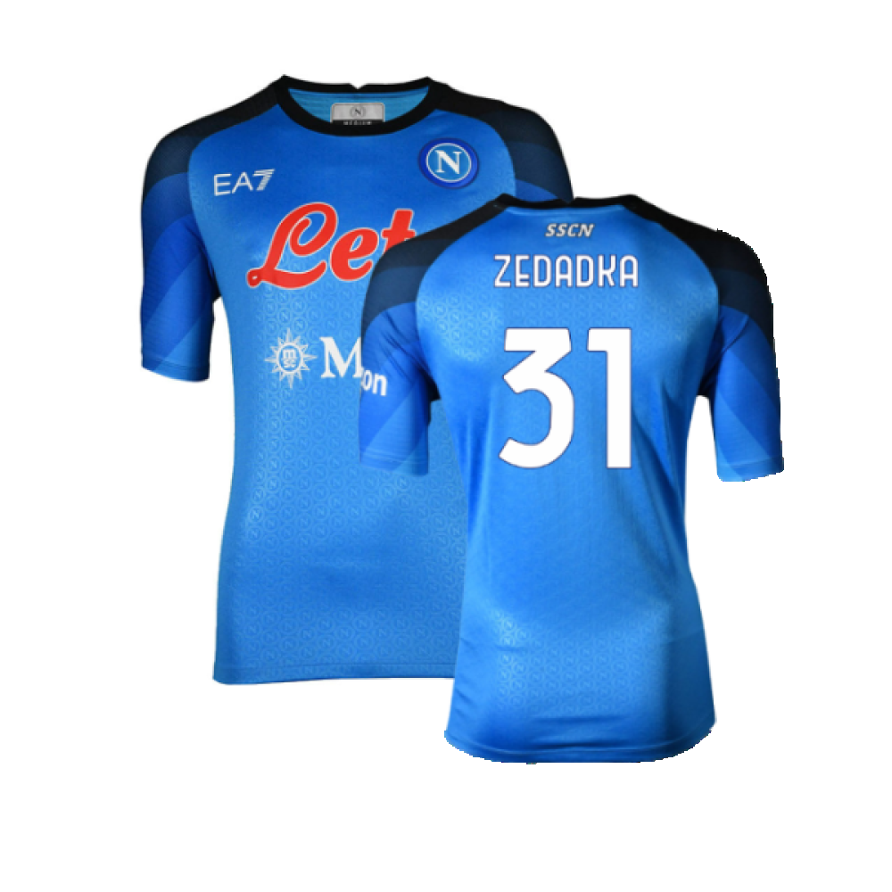Napoli 2022 23 Home Shirt L Excellent Zedadka 31 Classic Football Kit