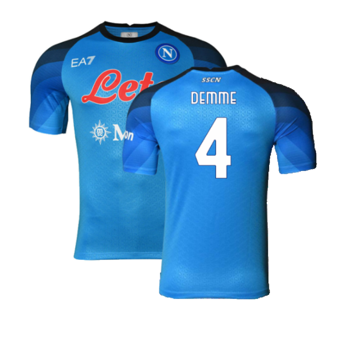 Napoli 2022-23 Player Issue Home Shirt (S) (Excellent) (Demme 4)