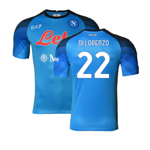 Napoli 2022-23 Player Issue Home Shirt (L) (Excellent) (Di Lorenzo 22)_0