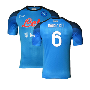 Napoli 2022-23 Player Issue Home Shirt (XXL) (Excellent) (Mario Rui 6)_0