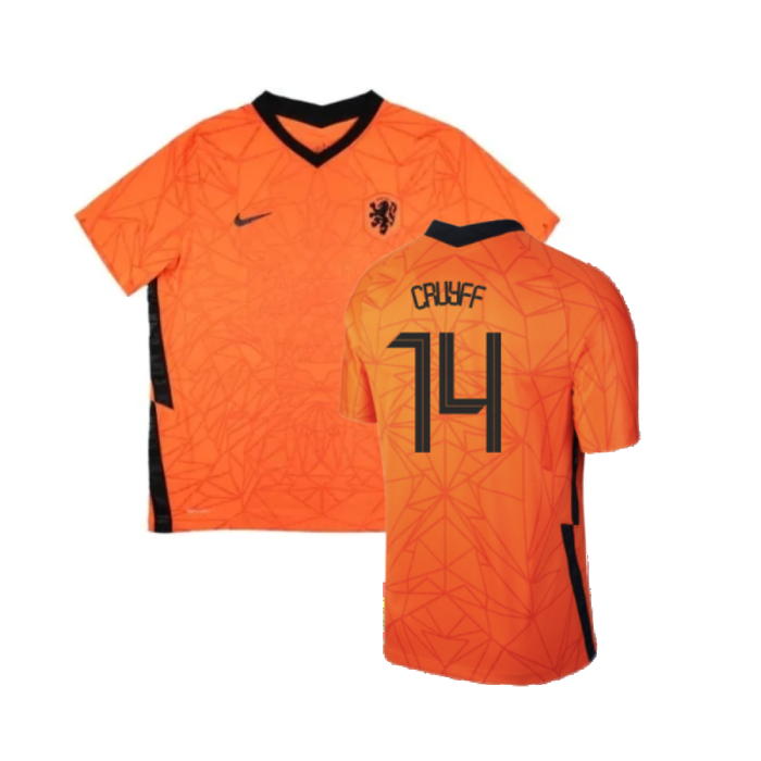 Netherlands 2020-22 Home Shirt (XXL) (Very Good) (CRUYFF 14)