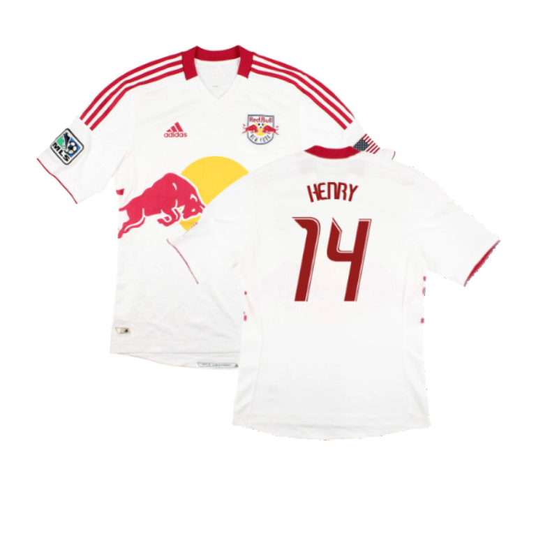 New York Red Bulls 2012 Home Shirt (M) (Very Good) (Henry 14