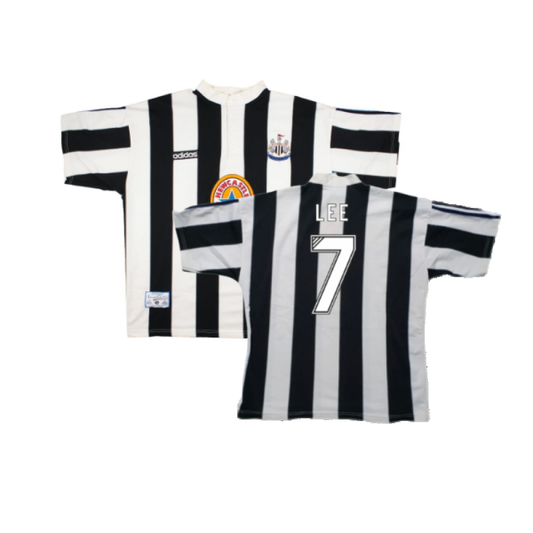 Newcastle 1995-1997 Home Shirt (L) (Excellent) (Lee 7)_0