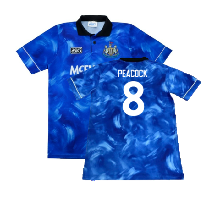 Newcastle United 1993-95 Away Shirt (L) (Good) (Peacock 8)