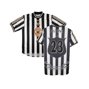 Newcastle United 1997-99 Home Shirt (XL) (Excellent) (Pistone 23)_0