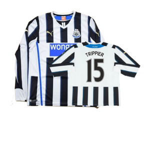 Newcastle United 2013/14 Home L/S Shirt (S) (Very Good) (TRIPPIER 15)_0