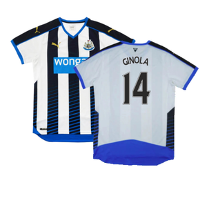 Newcastle United 2015-16 Home Shirt (S) (Excellent) (Ginola 14)_0