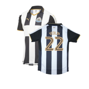 Newcastle United 2016-17 Sponsorless Home Shirt (M) (Excellent) (Yedlin 22)_0