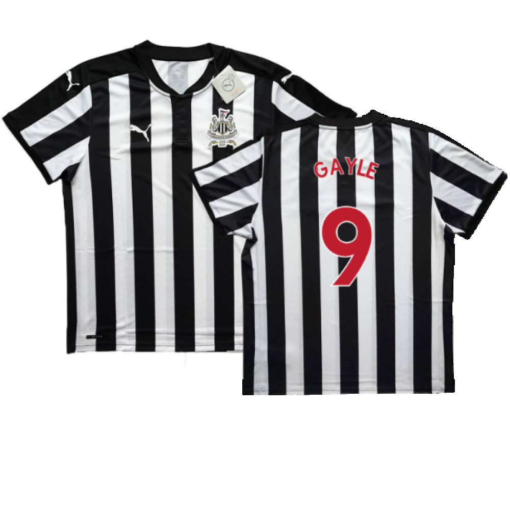 Newcastle United 2017-18 Home Shirt (Sponserless) (S) (BNWT) (Gayle 9)_0