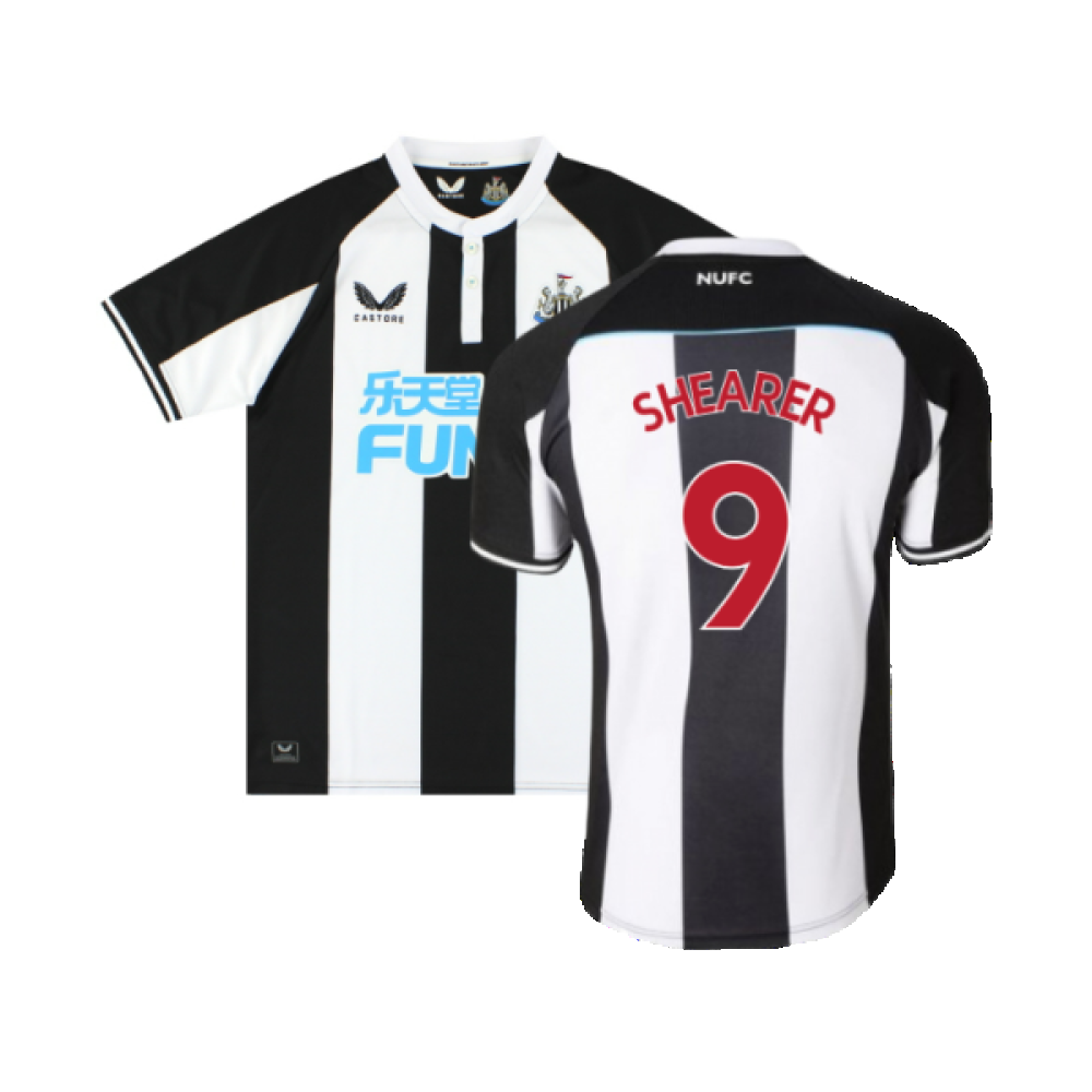Newcastle United 2021-22 Home Shirt (M) (Mint) (SHEARER 9