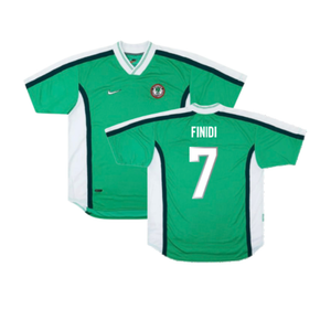 Nigeria 1998-1999 Home Shirt (Excellent) (Finidi 7)_0