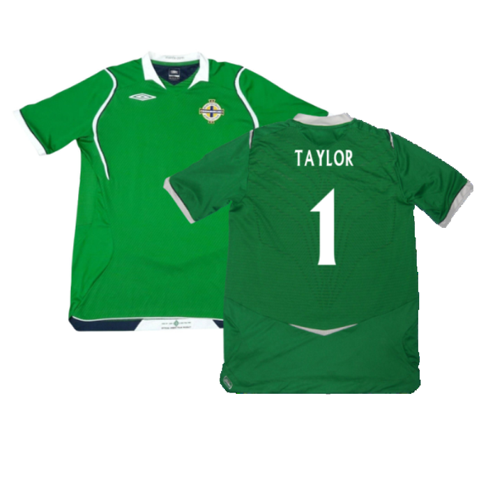 Northern Ireland 2008-09 Home Shirt (L) (Very Good) (Taylor 1)