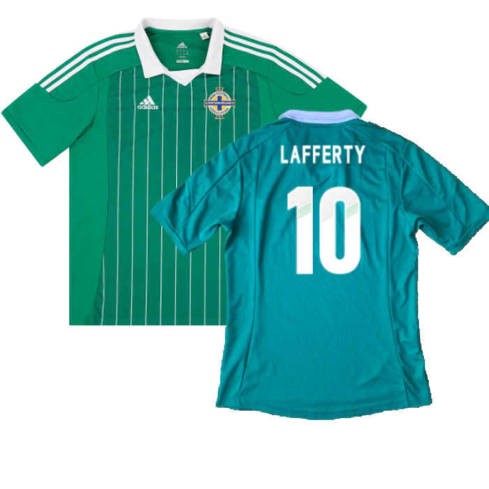 Northern Ireland 2012-13 Home Shirt (S) (Excellent) (Lafferty 10)