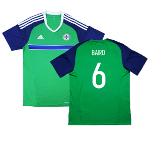 Northern Ireland 2016-17 Home Shirt (S) (Good) (Baird 6)_0