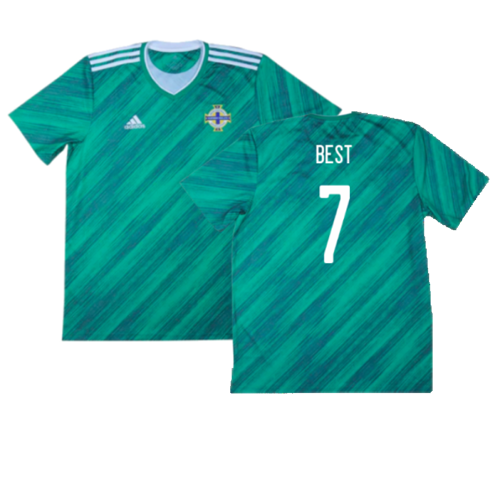 Northern Ireland 2020-2021 Home Shirt (L) (Mint) (BEST