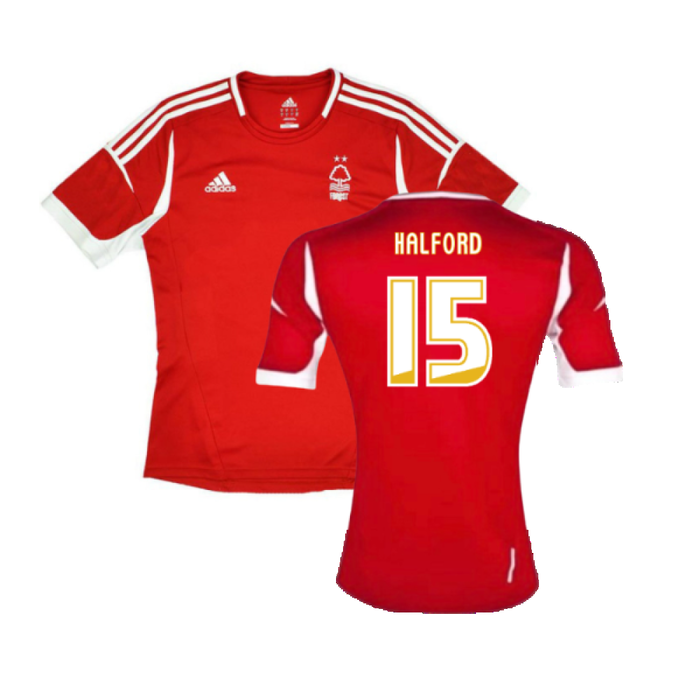 Nottingham Forest 2013-14 Home Shirt (XXL) (Very Good) (Halford 15)