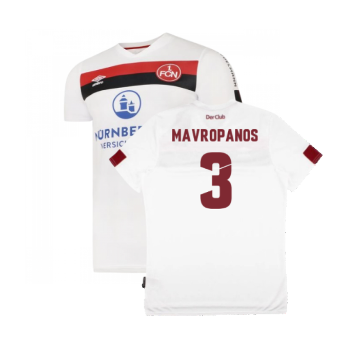 Nurnberg 2019-20 Away Shirt (S) (Mint) (Mavropanos 3)