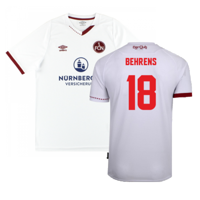 Nurnberg 2020-21 Away Shirt (XL) (Mint) (Behrens 18)