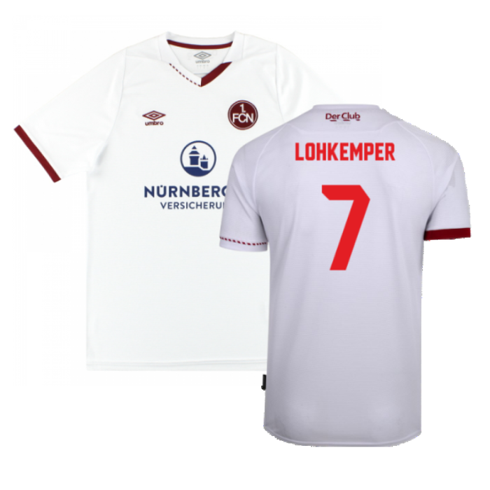 Nurnberg 2020-21 Away Shirt (Mint) (Lohkemper 7)