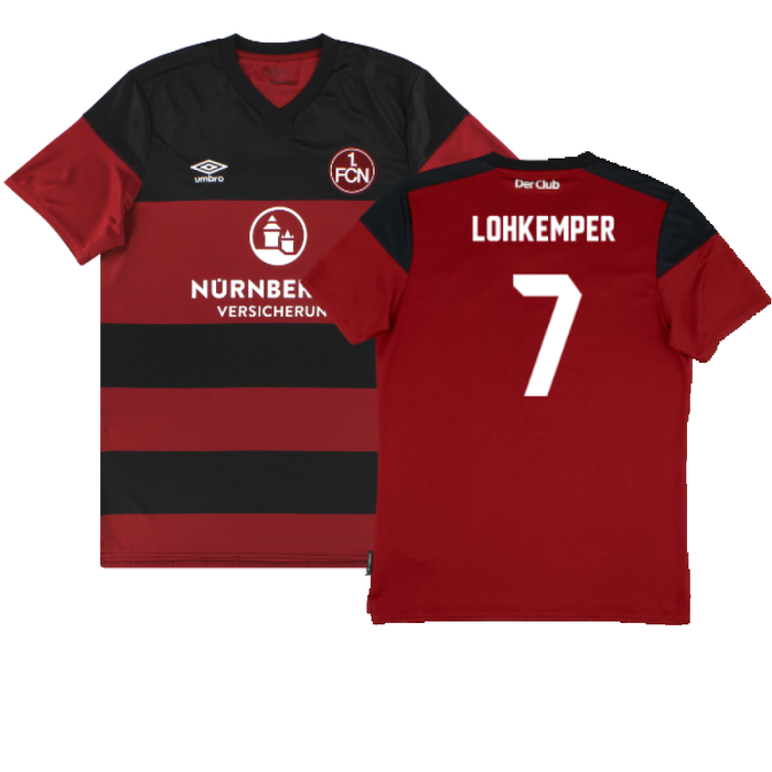 Nurnberg 2020-21 Home Shirt (Mint) (Lohkemper 7)