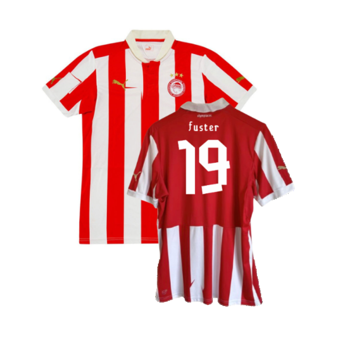 Olympiacos 2012-13 Home Shirt (Excellent) (Fuster 19)