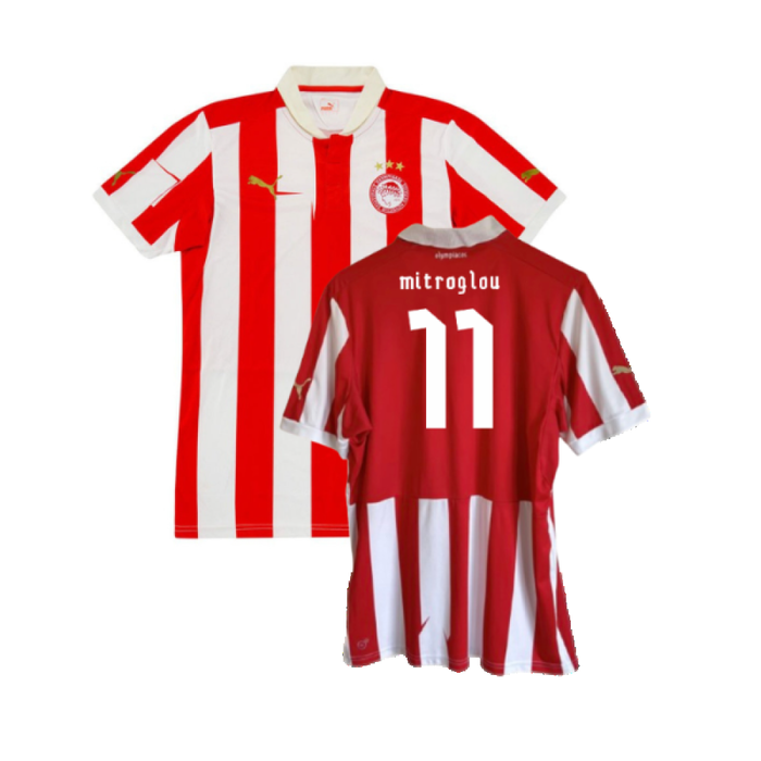 Olympiacos 2012-13 Home Shirt (Excellent) (Mitroglou 11)