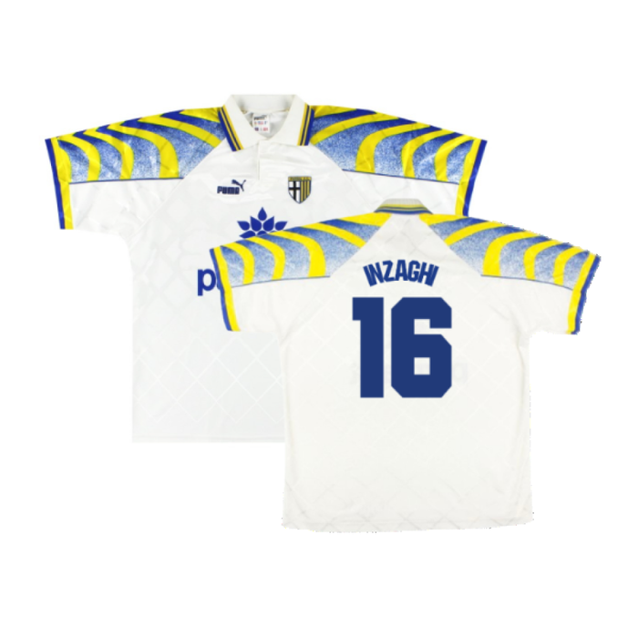 Parma 1995-97 Home Shirt (Very Good) (Inzaghi 16)