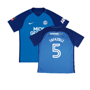 Peterborough United 2017-18 Home Shirt (M) (Excellent) (Tafazolli 5)_0