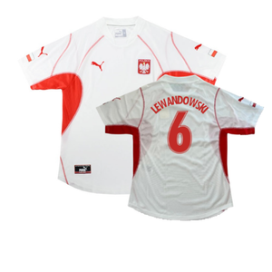 Poland 2002-03 Home Shirt (XL) (Good) (Lewandowski 6)_0