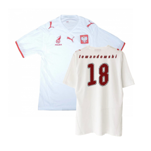 Poland 2008-09 Home Shirt (XXL) (Excellent) (Lewandowski 18)_0