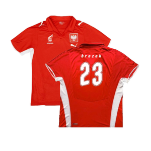 Poland 2008-09 Away Shirt (M) (Good) (Brozek 23)_0