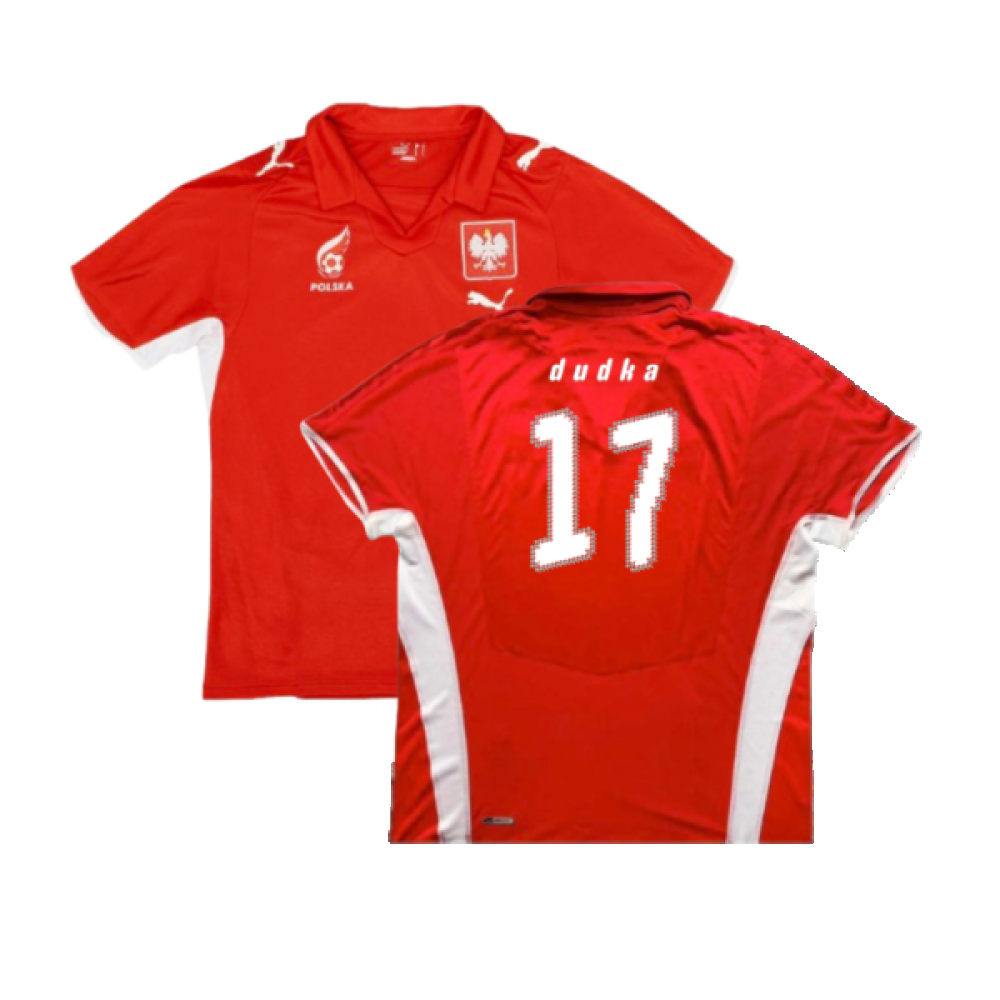 Poland 2008 09 Away Shirt M Good Dudka 17