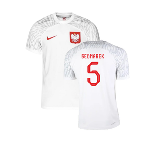 Poland 2022-23 Home Shirt (XLB (7-8y)) (Excellent) (Bednarek 5)_0