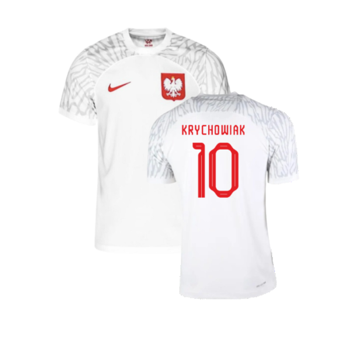 Poland 2022-23 Home Shirt (XLB (7-8y)) (Excellent) (Krychowiak 10)