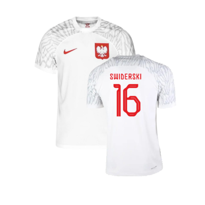 Poland 2022-23 Home Shirt (XLB (7-8y)) (Excellent) (Swiderski 16)