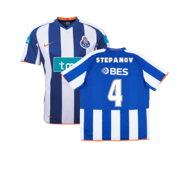 Porto 2008-09 Home Shirt (L) (Excellent) (Stepanov 4)