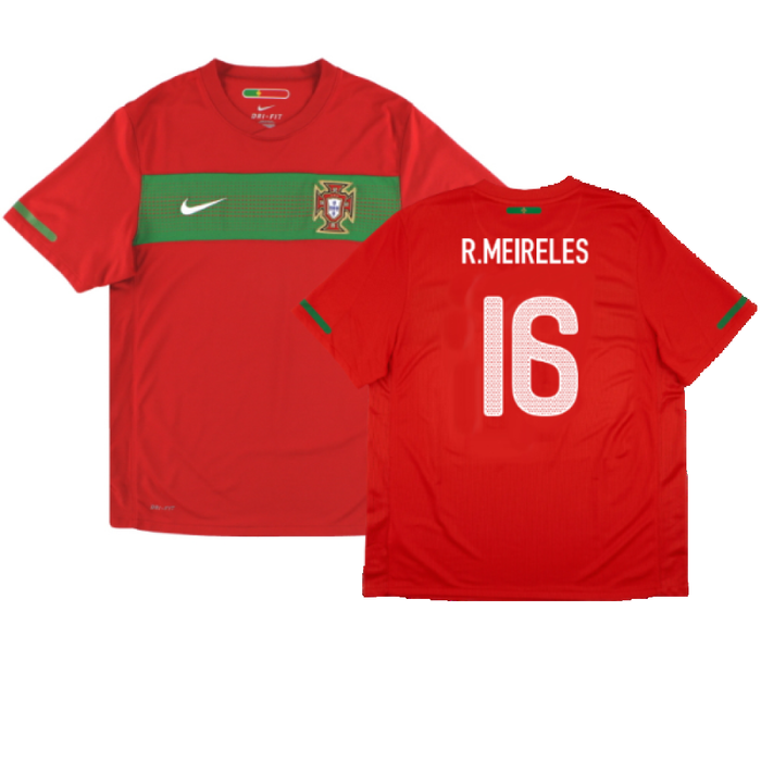 Portugal 2010-11 Home Shirt (XL) (Excellent) (R.Meireles 16)