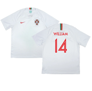 Portugal 2018-19 Away Shirt (L) (William 14) (Good)_0