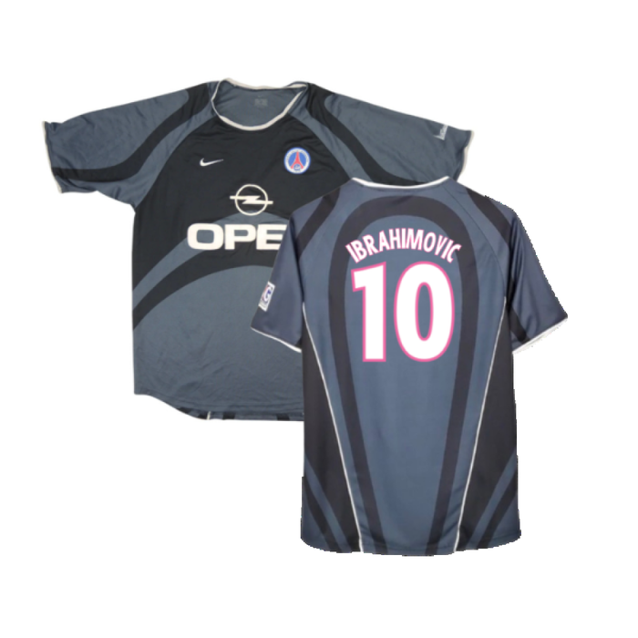 PSG 2001-02 Third Shirt (XXL) (Very Good) (IBRAHIMOVIC 10)