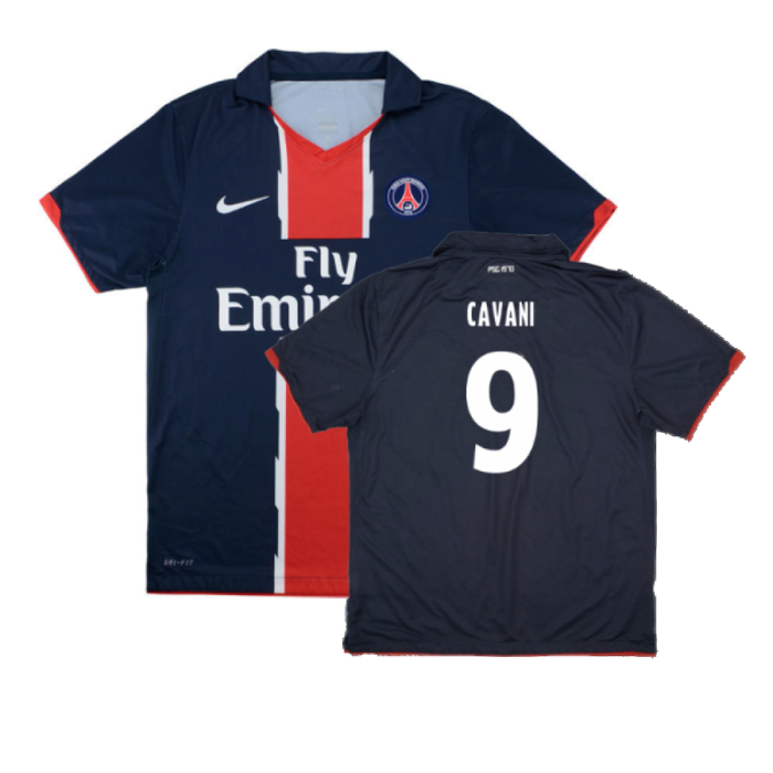 PSG 2010-11 Away Shirt (XL) (Good) (Cavani 9)