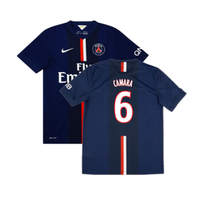 PSG 2014-15 Home Shirt (L) (Good) (Camara 6)_0