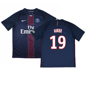 PSG 2016-17 Home Shirt (L) (Excellent) (Aurier 19)_0